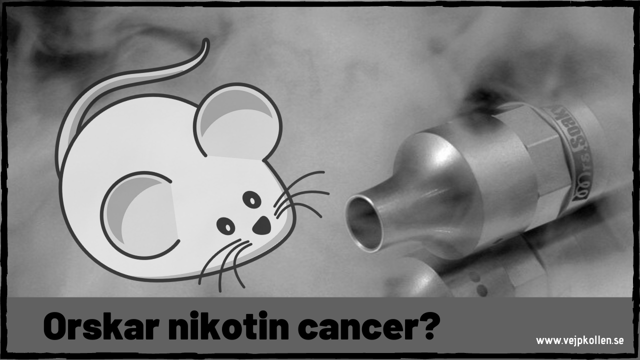 Orsakar nikotin cancer?