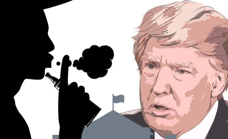 Vejpare, steam and Donald Trump