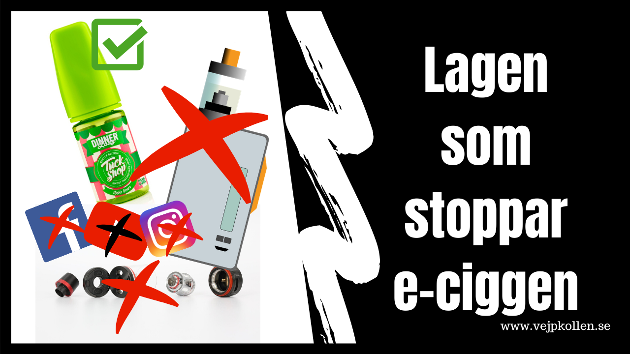 Illustration to show the ban on the marketing of e-cigarettes