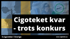 The e-cigarette company Cigoteket is changing hands.