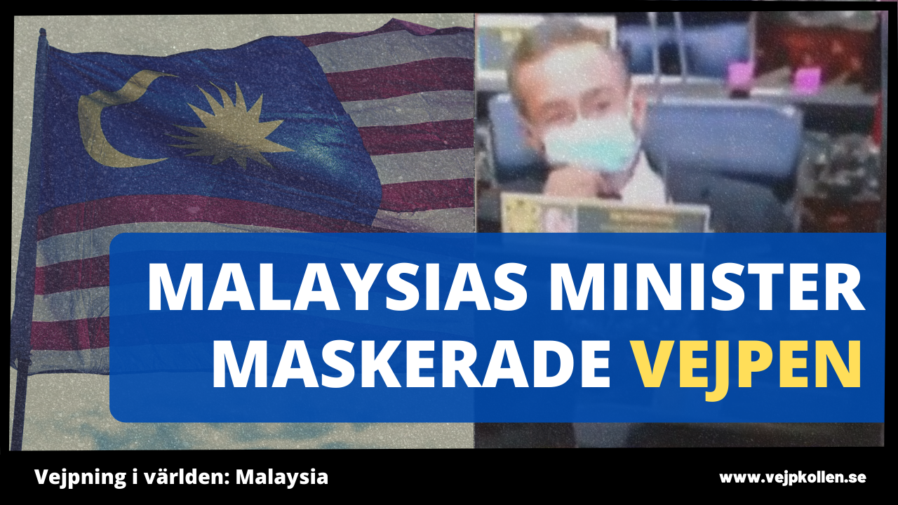 Malaysias utrikesminister använder e-cigarett för att sluta röka.