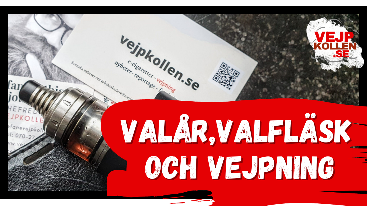 Vejpkollen - news on e-cigarettes and vaping - 2022