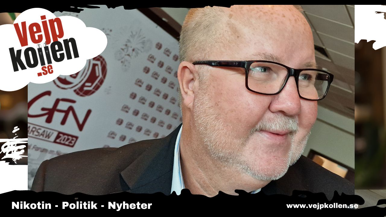 Bengt Wiberg, snusare, vejpare, innovatör och aktivist för rökfria nikotinprodukter