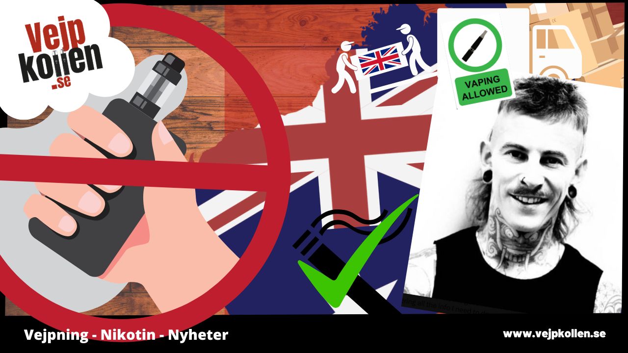 Lämnar Australien efter förbud mot e-cigaretter